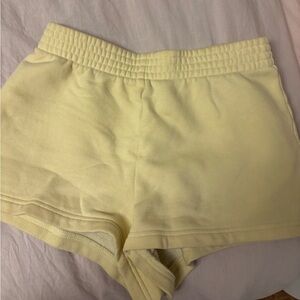 butter yellow tna sweat shirts size: 2xs